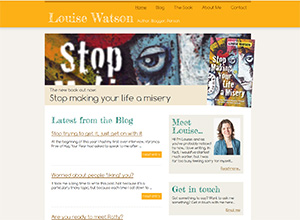Louise Watson website screenshot